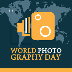 Day with World Map Background