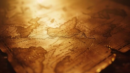 Explore the stunning details of a vintage world map, perfect for history buffs and those intrigued by the art of ancient cartography. Ideal for educational purposes and decor enthusiasts