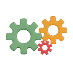 gear 3D icon