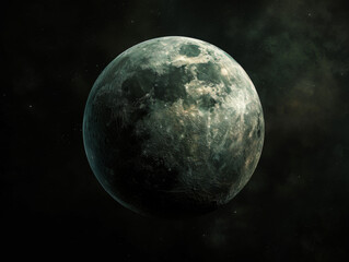 Alien Planet, Generative AI Illustration