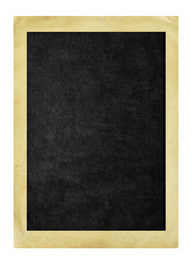 Fototapeta premium photo frame card isolated on the white backgrounds