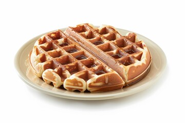 Homemade Basic Waffle with Savory and Sweet Notes