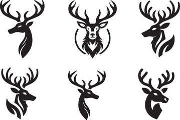 Deer set of tattoo