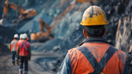 Obraz premium showcasing informative and engaging podcasts about different aspects of mining, featuring interviews with experts and firsthand accounts from miners 