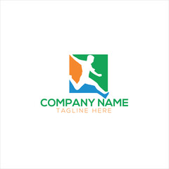 fitness house, gym house logo design
