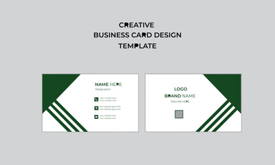 creative minimal business card and profesional visiting card.