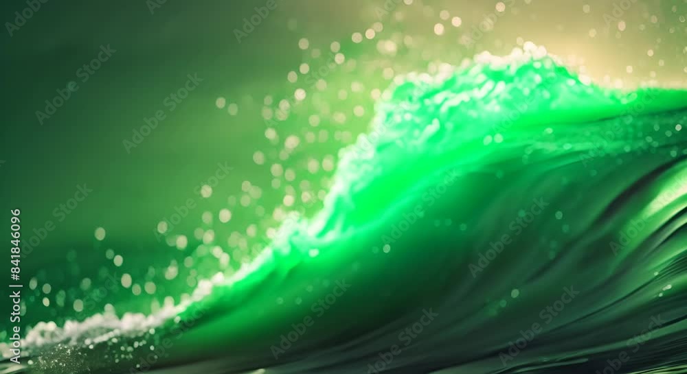 Poster abstract background featuring soft pastel colors flowing seamlessly to create a calming and soothing