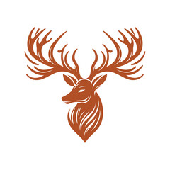 deer vector head