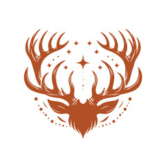 deer vector head