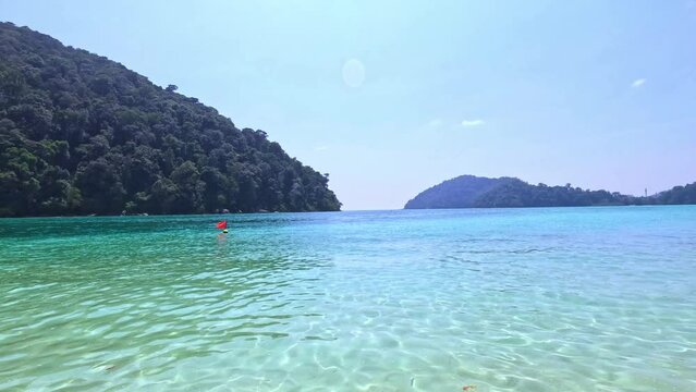 Surin Islands World-class natural beauty That tourists want to go to Thailand.the beautiful scenery of the island is impressive for tourist.