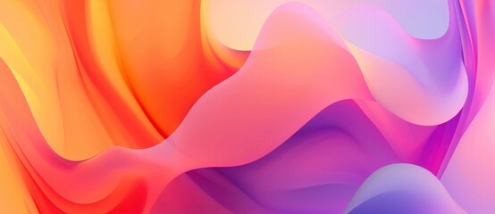 Abstract swirls of color