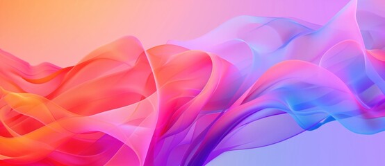 Abstract swirls of color