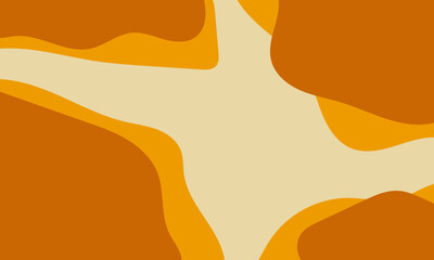 abstract orange background with sun