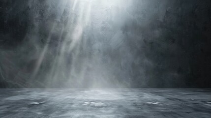 Naklejka premium Backlit gray background texture panoramic view