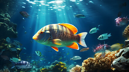 fish in the sea