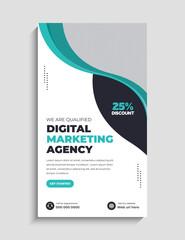 Digital Marketing Agency Social Media Story Template