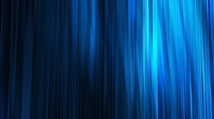 Blue Abstract Light Streaks Background, Generative AI