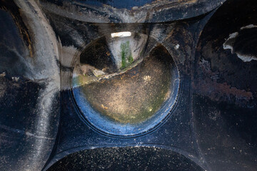 The Church of Virgin Mary carved from the bedrock.