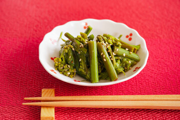 わらびのナムル