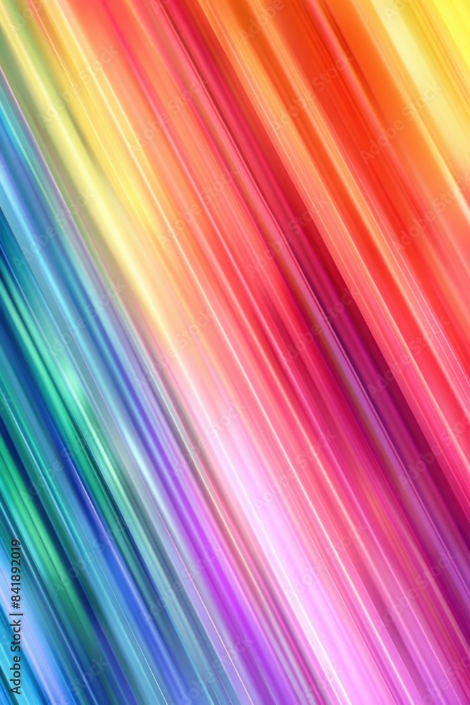 Poster a colorful blur with abstract shapes and colors