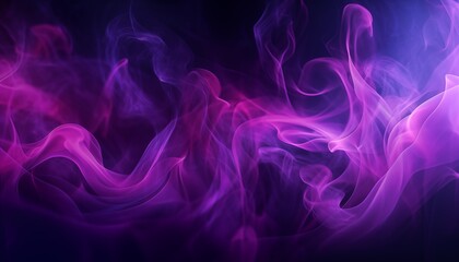 Obraz premium abstract pink purple smoke wave