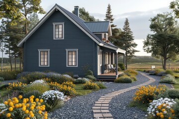  A quaint cottage in the countryside