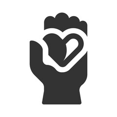Hold love Icon