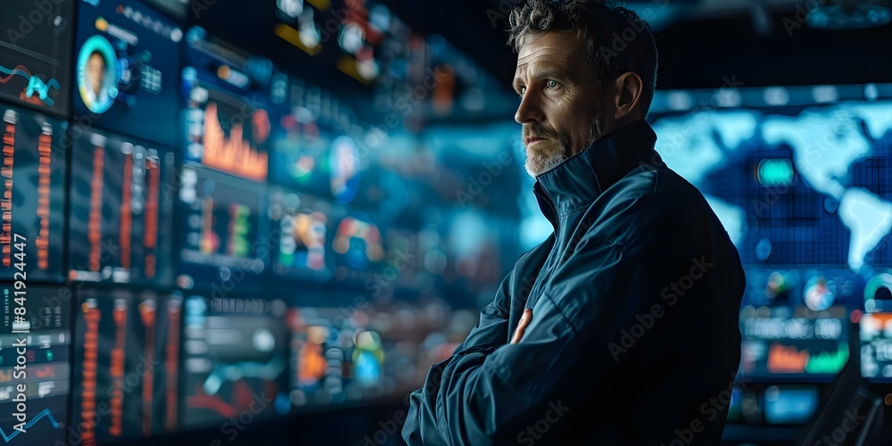 Poster utilizing computer vision in sports analytics for player tracking and coaching enhancement. concept 