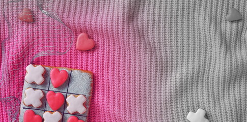 Mothers Day Wallpapers. Pink Cute style. Tic tac toe Game with hearts. Love and Relationships...
