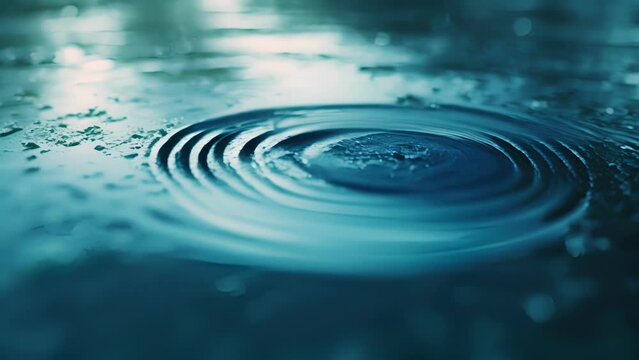 Like raindrops falling into a pond each piece of data creates a ripple effect interacting with the neural networks processing and transforming into new insights.