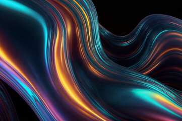 abstract background with glowing lines