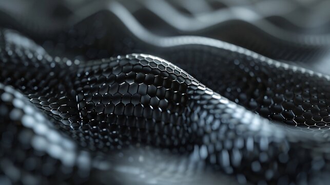 Modern technologies utilize carbon cloth, nanomaterial structures, nanotubes, graphene molecular structures, and carbon fiber for 3D rendering.