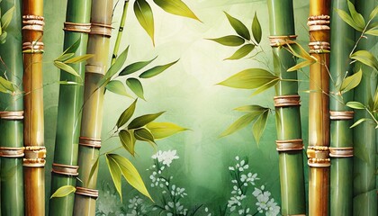 bamboo forest background