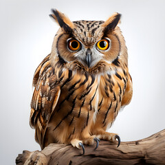 Fototapeta premium eagle owl portrait