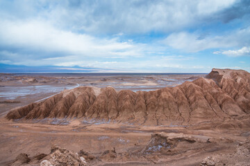 View of the Vallecito at the Atacama Desert - Atacama, Chile