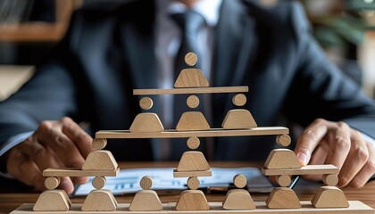 Human resource management software with organizational charts, team structures, and role assignments