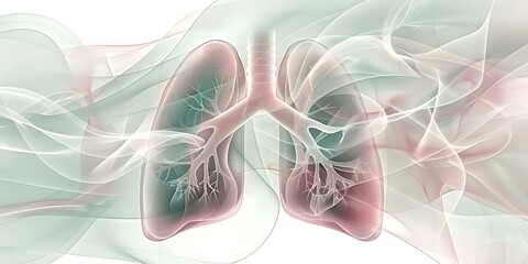 The Impact of Smoking on Human Health Burning Lungs and Harmful Smoke Inhalation. Concept Smoking, Health Effects, Lung Damage, Harmful Smoke, Respiratory Systems
