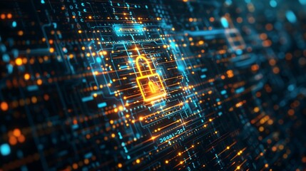 Obraz premium password or security code to protect personal data online, internet security