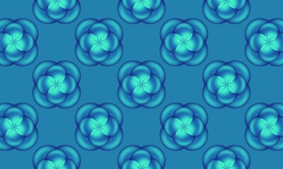 Seamless flora pattern. Motifs fabric flower. China and japan style background. Clothing design pattern. 3D flower holographic. Floral seamless pattern background