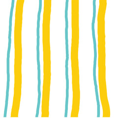 Vector hand drawn cute striped pattern. Doodle Plaid geometrical simple texture. sloppy squiggle lines. Abstract cute delicate pattern ideal for fabric, textile, wallpaper