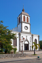 Fototapeta premium The church of Saint-Louis in Saint-Louis de la Reunion