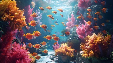 Vibrant Coral Reef