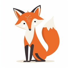 Fox scandinavian minimalism fashion