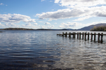 Loch Lomond’s Wooden Jetty