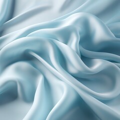 Obraz premium light silk blue fabric