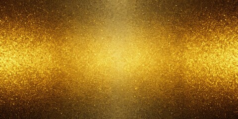 Gold background grainy gradient abstract dark light noise texture effect.