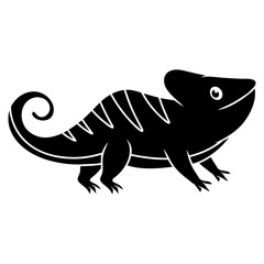 chameleon animal icon