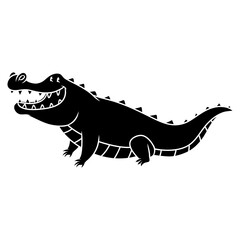 crocodile icon logo