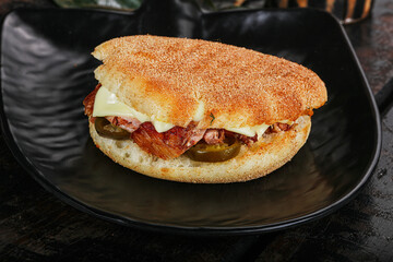 Doner with chicken and vegetables