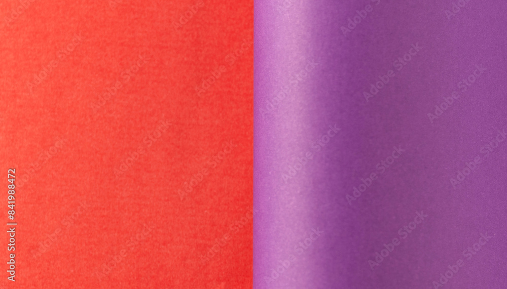 Aufkleber texture of colored paper. two empty colored sheets of paper. abstract background